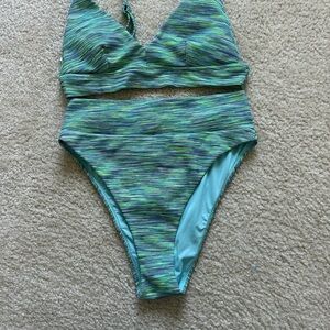 Aerie High - Waisted Bikini Set